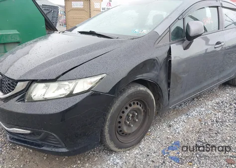 2013 Honda Civic Lx from USA, damaged, VIN 19XFB2F5XDE260292